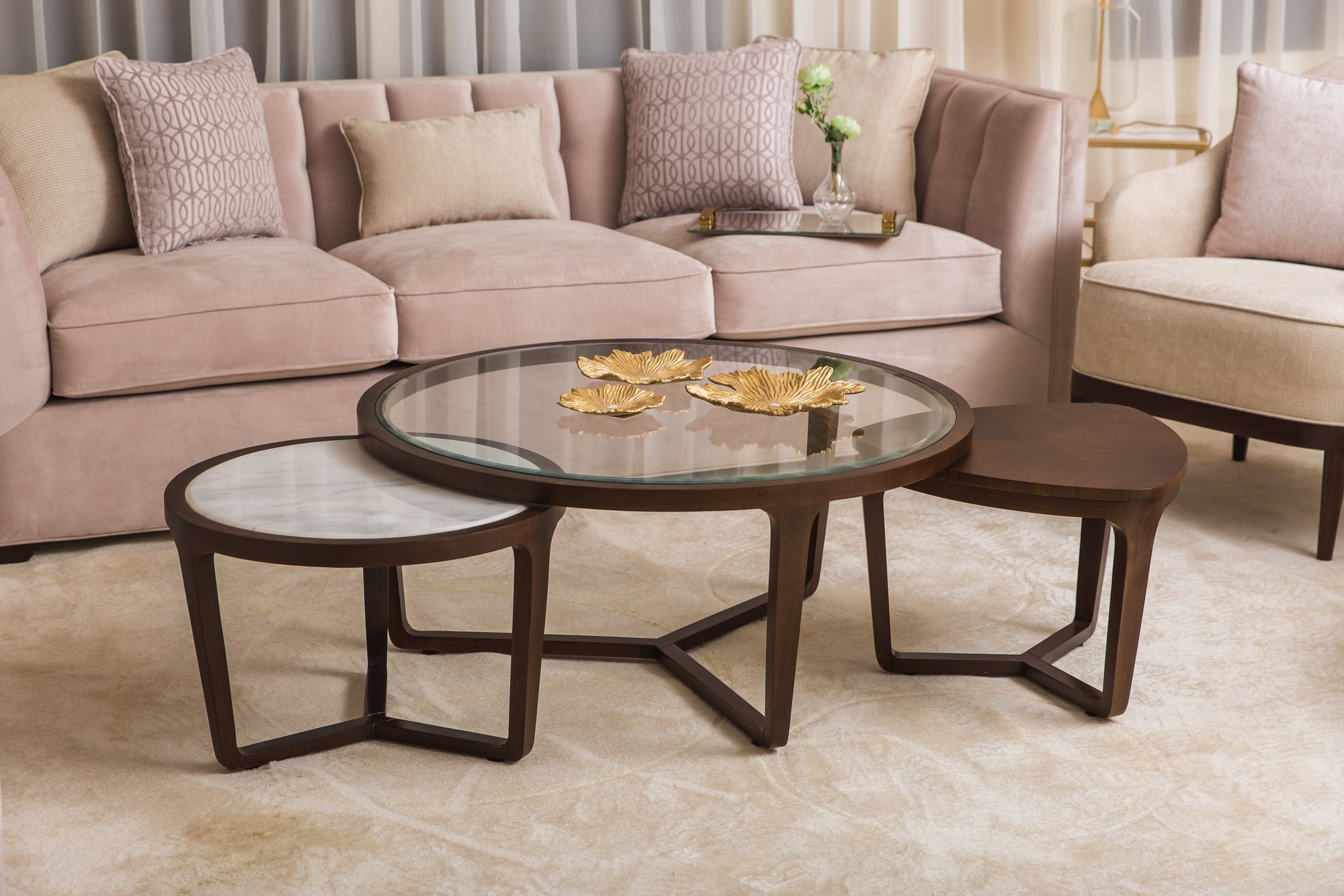 Pink Jade Coffee Table