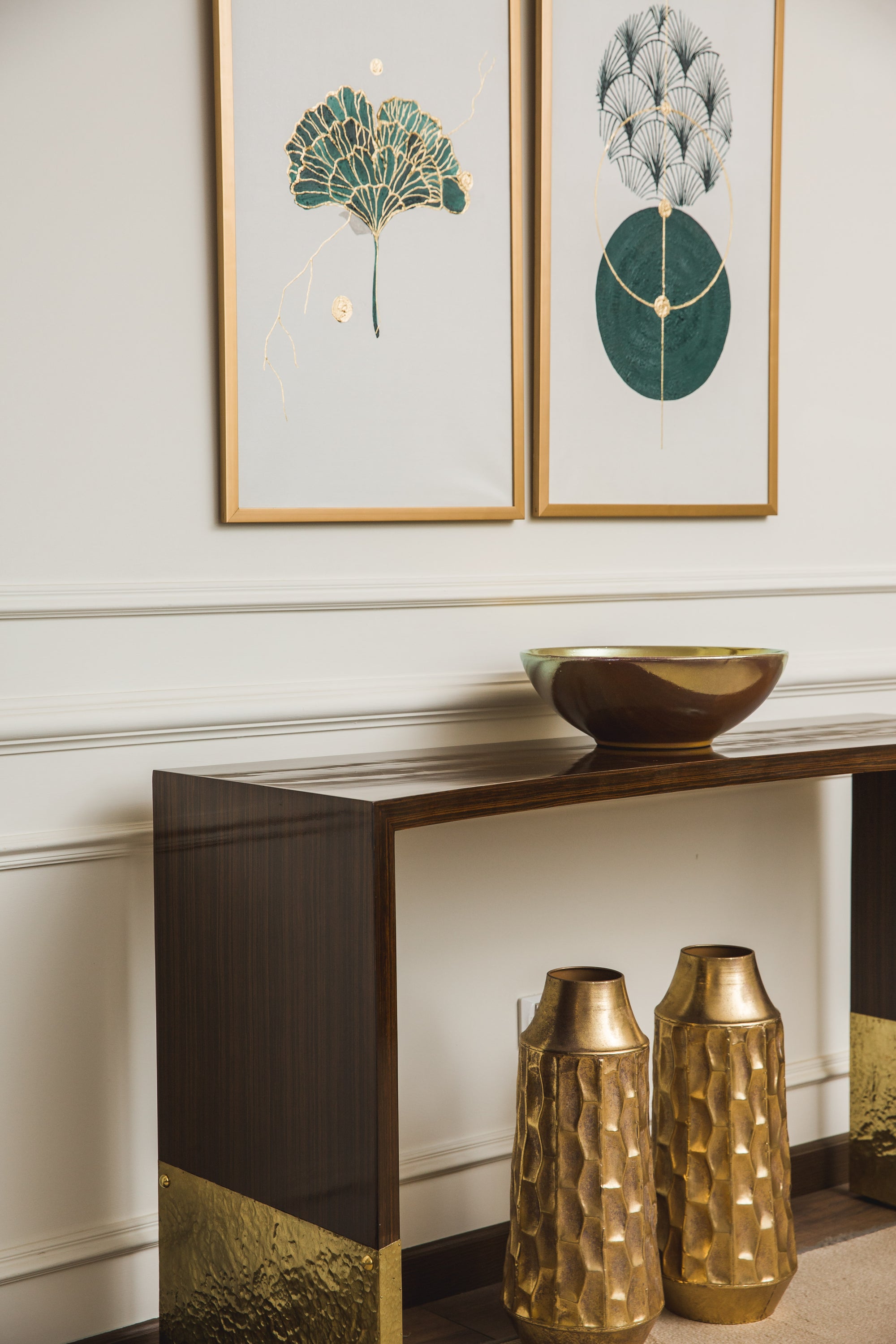 Brass Console