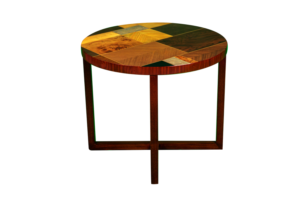 Marquetry Side Table