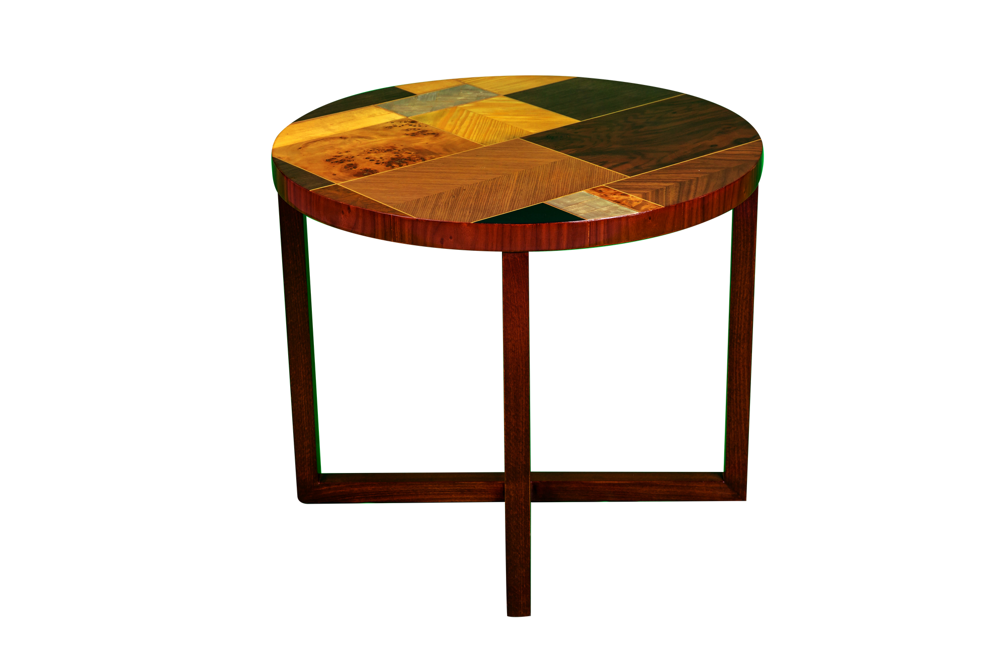 Marquetry Side Table