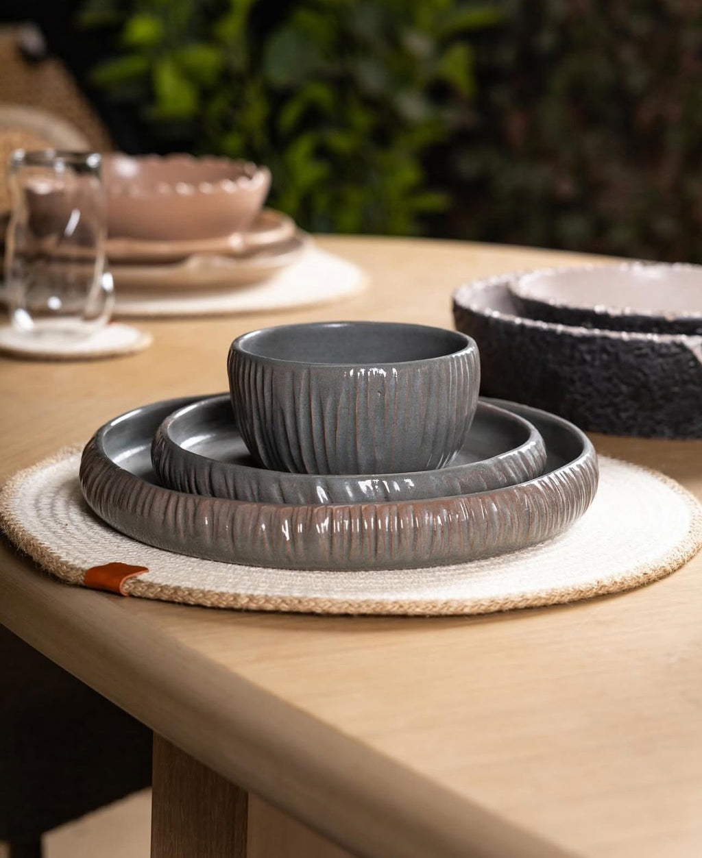 Pottery Dinner Set of 2