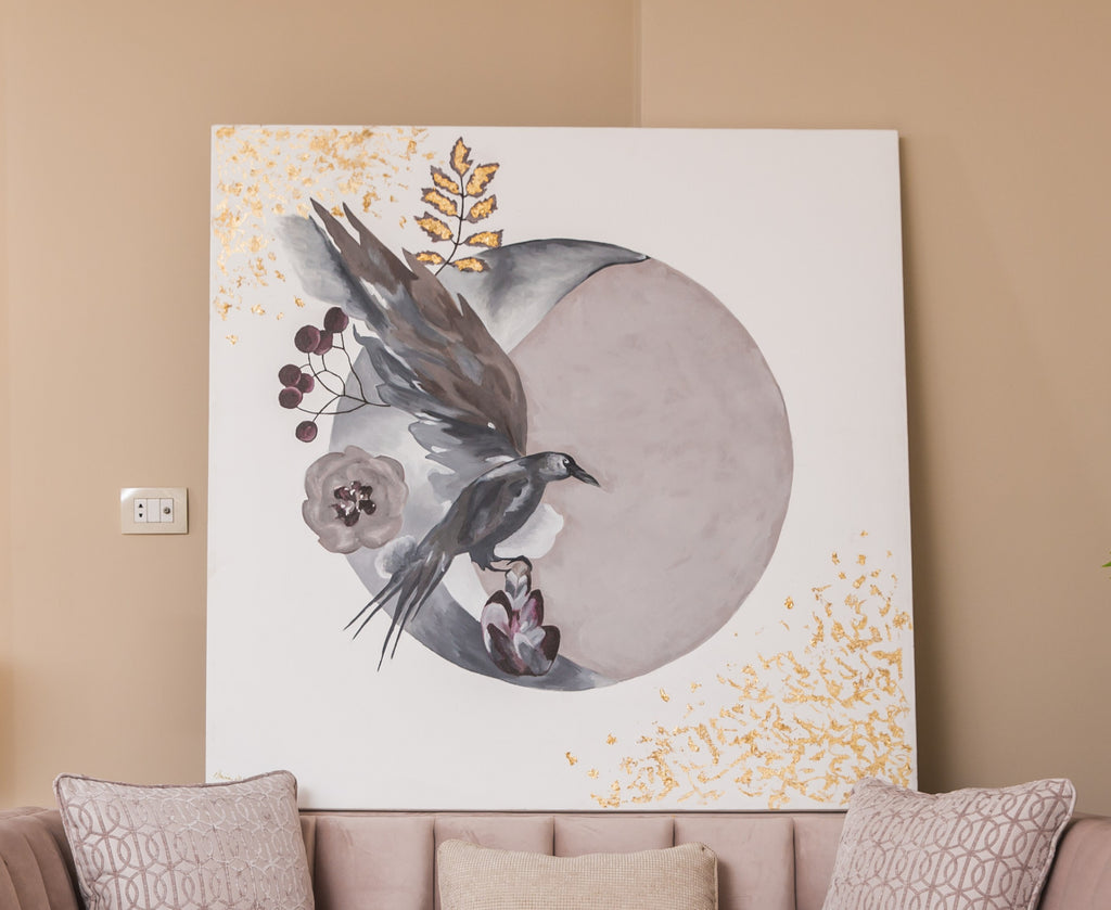 Sparrow Painting