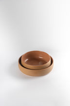 Decorated Pottery Plate Set of 2